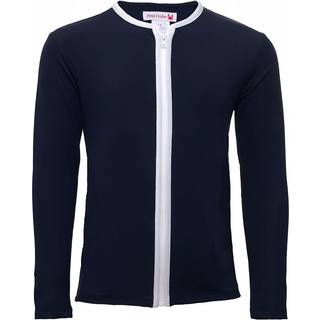 Petit Crabe Etoile Zipper UV trøje - Blue