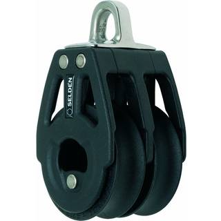 Dobbeltblok Seldén BBB 40, fast, kuglelejet, passer liner Ø6 - 10 mm