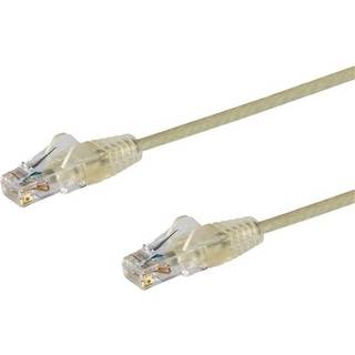 StarTech.com 1.5m Slim LSZH CAT6 Cable, 10 Snagless RJ45 100W Patch Cord, CAT 6 10GbE UTP Network Cable w/Strain Relief, Black, Fluke Tested/ETL/Low Smoke Zero Halogen - Category 6 - 28AWG (N6PAT150CMBKS) CAT 6 Ikke afskærmet parsnoet (UTP) 1.5m Patchkabe --> På fjernlager, levevering hos dig 24-10-2026