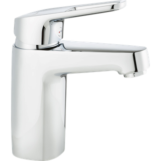 FMM Siljan håndvaskarmatur uden bundventil 6l.g3/8 med koldstart, soft closing, keramisk patron.