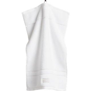 Gant Home Organic Premium Håndklæde 30x50 Cm t - Håndklæder & Badelagner Økologisk Bomuld Hvid - 852007202-110-30x50