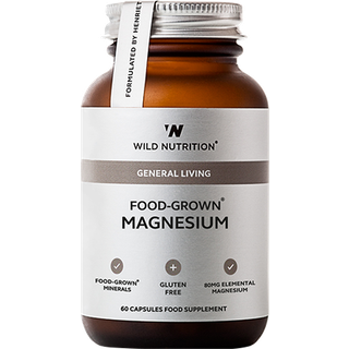 Wild Nutrition Magnesium Food-Grown 60 kapsler.