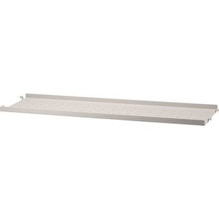 String String hylde metal hvid, 78x20 cm, lav kant