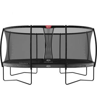 BERG Grand Elite inkl Sikkerhedsnet   Grey   Safety Net DELUXE 520 x 345 cm