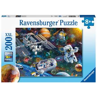 Ravensburger Cosmic Exploration 200 stykker XXL Jigsaw -puslespil for b?rn - 12692 - Hvert stykke er unikke stykker passer sammen perfekt multico