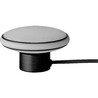 ØS1 Bordlampe mini, messing/messing & hvid ledning