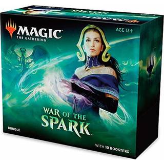 Magi: The Gathering War of the Spark Bundle | 10 boosterpakker | Tilbeh?r | Planeswalker i hver pakke