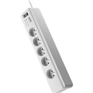 APC PM5-FR overspændingsbeskytter Hvid 5 AC stikkontakt(er) 230 V 1,83 m