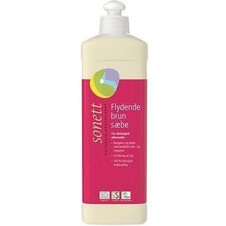 Sonett Brun sæbe flydende - 500 ml.