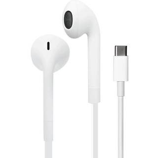 Puro Icon In-Ear USB-C stereohovedtelefoner med mikrofon - Hvid