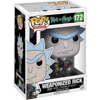 Funko POP Rick and Morty m/Chase actionfigur (Weaponized Rick)