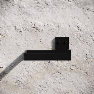 Toiletrulleholder, sort • NICHBA