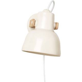 Outlet: Mazo 16PLUS Væglampe Ø12 Til E14 - Opal/Porcelæn
