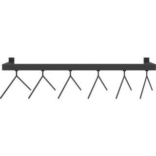 Bøjlestang 100cm