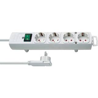 BRENNENSTUHL Steckdosenl. Comfort-Line Brennenstuhl 4fach 2m Flachstecker