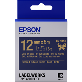 Label/LK-4HKK Satin 12mmx5m GD/NV
