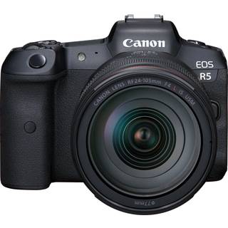 Canon EOS R5 + RF 24-105mm F4-7.1 IS STM + Gratis Batteri, UV og CP Filter (Kampagne)