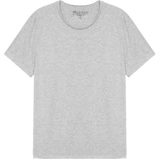 Bread & Boxers Crew Neck Relaxed Grey Melange