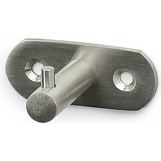 Habo Hjo 465 enkeltkrog, børstet rustfrit stål, 55 mm
