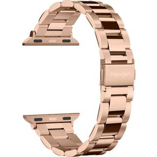 Apple Watch Series 10/9/8/7/6/SE Spigen Modern Fit Rem - 40mm/41mm/42mm - Rødguld
