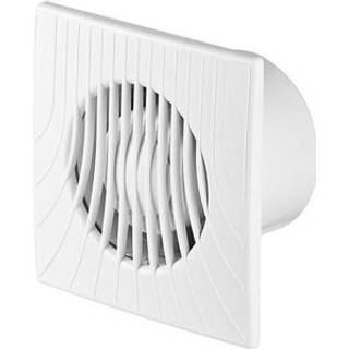 Unite ventilator med Timer Ø100 Hvidt front panel