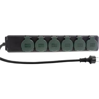 REV Multiple Socket Outlet IP44 6-fold 1,4m