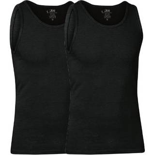2 pak sort bambus tank top til herre fra JBS i super høj kvalitet, XL