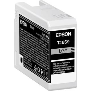 Epson T46S9 LG - Lys Grå 25 ml - Original blækpatron C13T46S900