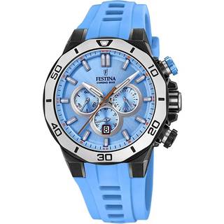 Festina F20450-6 Blå/Gummi Ø44 mm