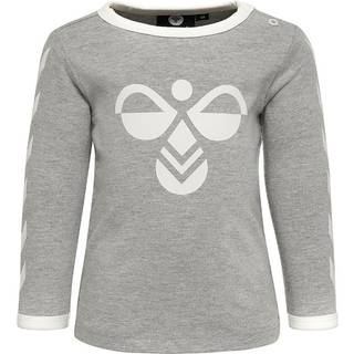 Hummel Flipper T-shirt - Grey Melange 74 (6-9 Mdr) - Børn