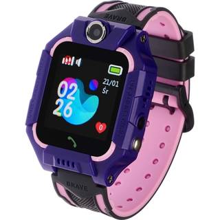 Smartwatch Play - 2G smartwatch til Børn - GPS / Vandtæt / SOS / Alarm / kamera - Grøn