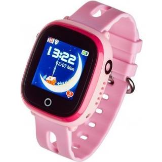 Smartwatch Happy - 2G smartwatch til Børn - GPS / Vandtæt / SOS / Alarm / kamera - Lilla