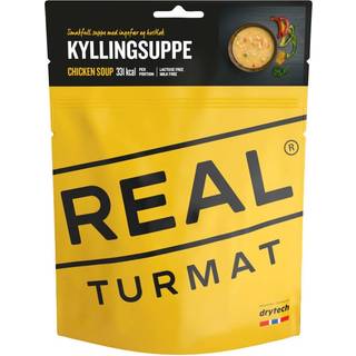 Frysetørret mad / campingmad Real Turmat Kyllingsuppe, portionspakke, 370 g