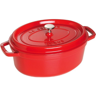 Staub Oval Gryde i 6,7 L - Gryder Støbejern Sort - 1003939