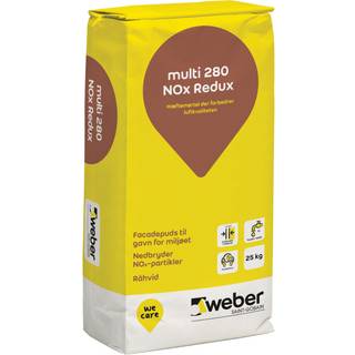 Weber  Multi 280 Nox Redux Hvid - 25 Kg ✓ På lager - klar til levering og afhentning