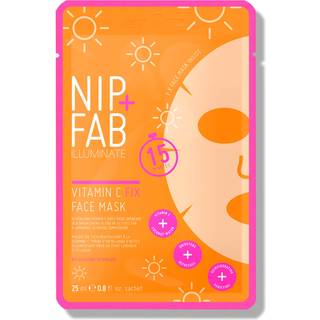 NIP+FAB Vitamin C Fix Sheetmaske til ansigt 25 ml - 25 ml