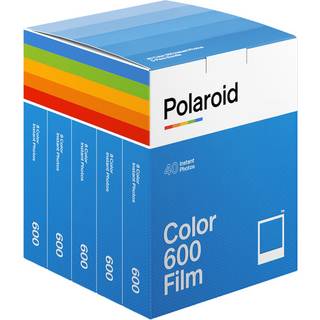 POLAROID Farvefilm 600 Hvid Ramme 5-pak