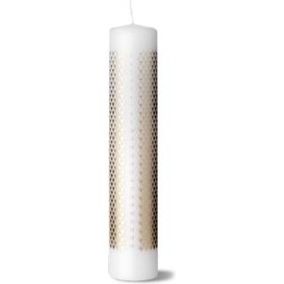 RHOMBE Kalenderlys hvid - Ø 5 cm