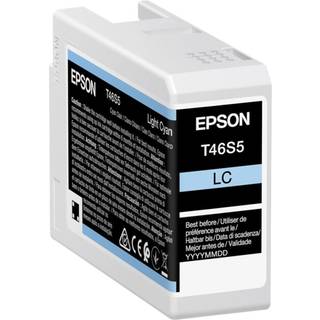 Epson Light Cyan 25 ml blækpatron T46S5 - Epson SureColor P700