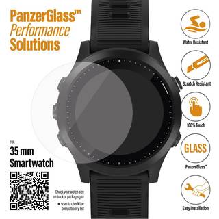 Panzerglass Beskyttelse til Garmin Forerunner 245/245 Music - Klar, Stødsikker, Unisex