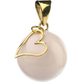 Bola ESSENTIALS White with heart charm bola graviditetssmykke 1 stk. - 1 stk.