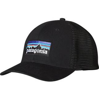 Patagonia P-6 Logo Trucker Hat Black, OneSize