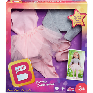 Bfriends dukketøj - stor, Ballerina Dancewear