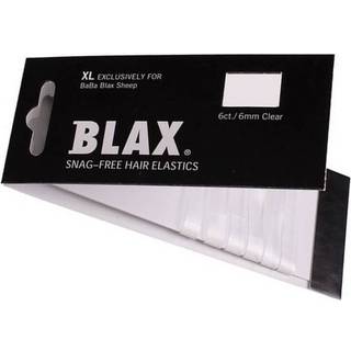 Blax - Snag-Free Hår Elastik CLEAR 6mm   6 stk.