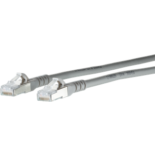 METZ CONNECT CAT 6a S/FTP 10m Patchkabel Grey --> På fjernlager, levevering hos dig 08-08-2026