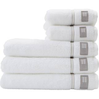 Lexington Hotel Collection Håndklæde White/ Beige 50x70 cm