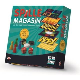 Spillemagasin med 10 klassiske spil - Danspil - Fra 5 år.