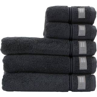 Lexington Hotel Collection Håndklæde Dark Grey 70x130 cm