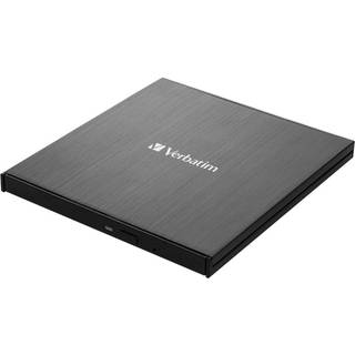Verbatim Ultra HD 4K - BDXL drive - SuperSpeed USB 3.1 Gen 1 - external - Bluray-BDRW (Brænder) - USB 3.1 - Sort