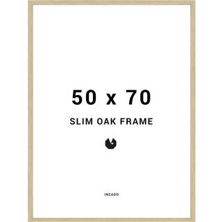 Egetræslook Ramme - Flere størrelser - INCADO Nordicline (Variant: 50x70 cm - B2)